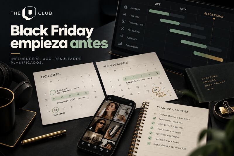 Imagen original de The Q Club: El Black Friday no empieza el 27 de noviembre. Al menos, no para las marcas que quieren hacerlo bien.